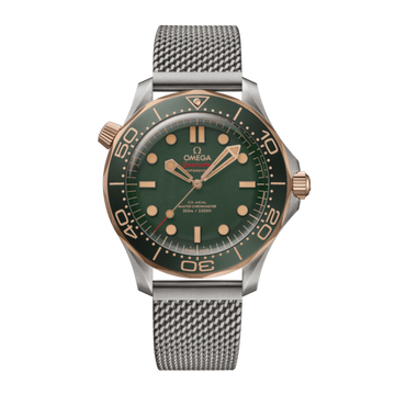 Montre Omega Seamaster Maroc 2026 — Diver Green, Black Ceramic | Eclatic