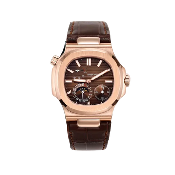 Patek Philippe Nautilus 5712R Rose Gold Brown Dial - Eclatic Maroc