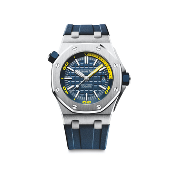 Audemars Piguet Royal Oak Offshore Diver / Navy Blue and Yellow